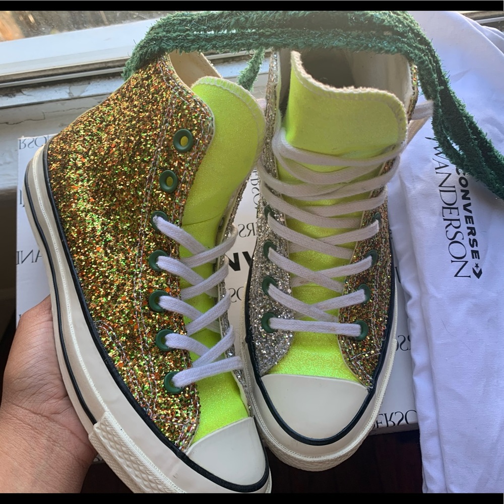 Limited Edition Neon Green JW Alexander Converse - Picture 4 of 5